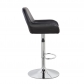 Faux Leather Modern Counter Stools (5080-BK)