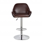 Faux Leather Modern Counter Stools (5080-BK)